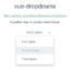 Select Box Enhancement For Vue.js 2 – vue-dropdowns
