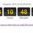 Flip Countdown Component For Vue.js 2