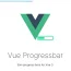 Slim Progress Bar Component For Vue 3