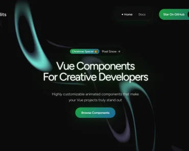 100+ Animated Vue Components for Vue & Nuxt – Vue Bits