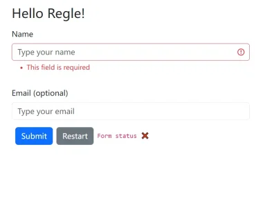 Headless Form Validation Library – Regle